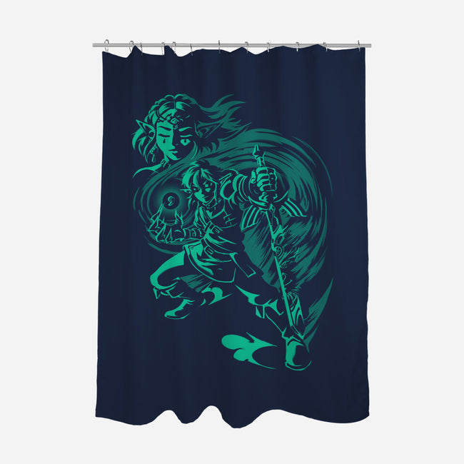 The Kingdom Must Survive-None-Polyester-Shower Curtain-Gazo1a