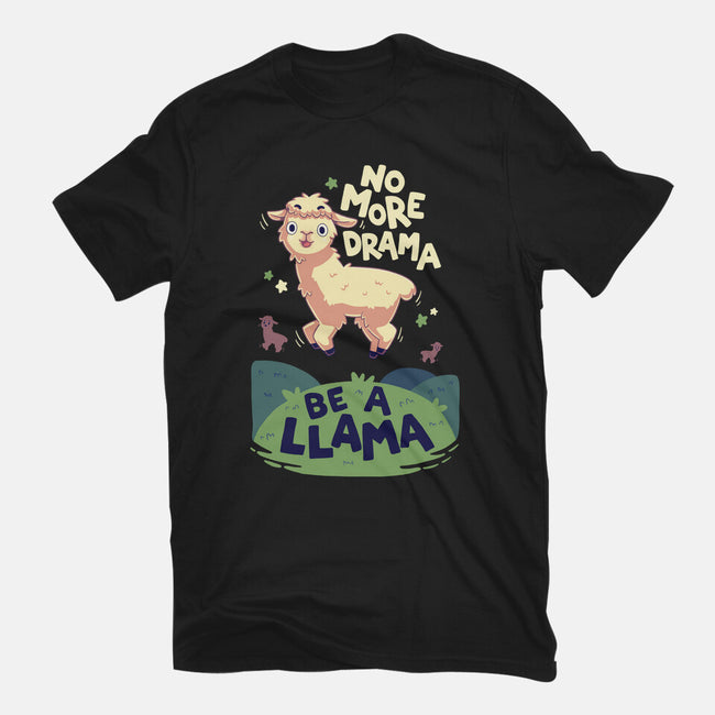 No More Drama-Unisex-Basic-Tee-Geekydog