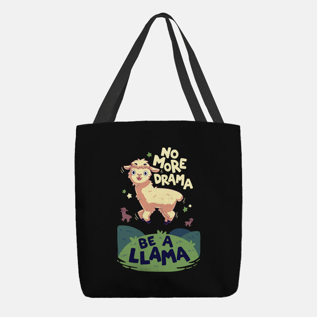 No More Drama-None-Basic Tote-Bag-Geekydog