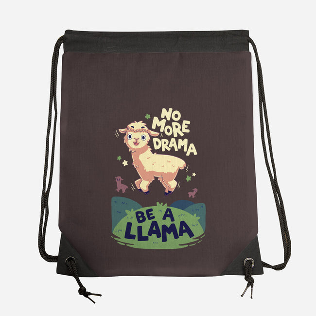 No More Drama-None-Drawstring-Bag-Geekydog