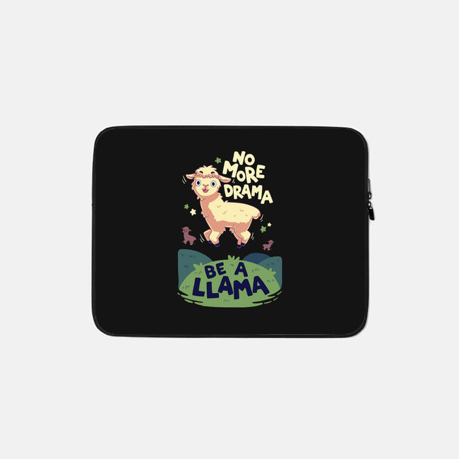 No More Drama-None-Zippered-Laptop Sleeve-Geekydog