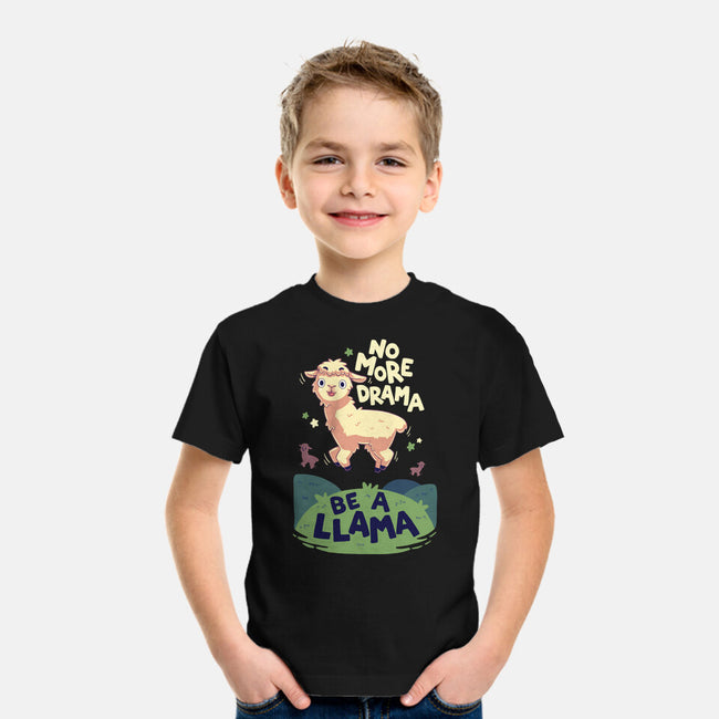 No More Drama-Youth-Basic-Tee-Geekydog