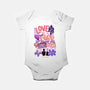 Miles And Gwen-Baby-Basic-Onesie-Afire
