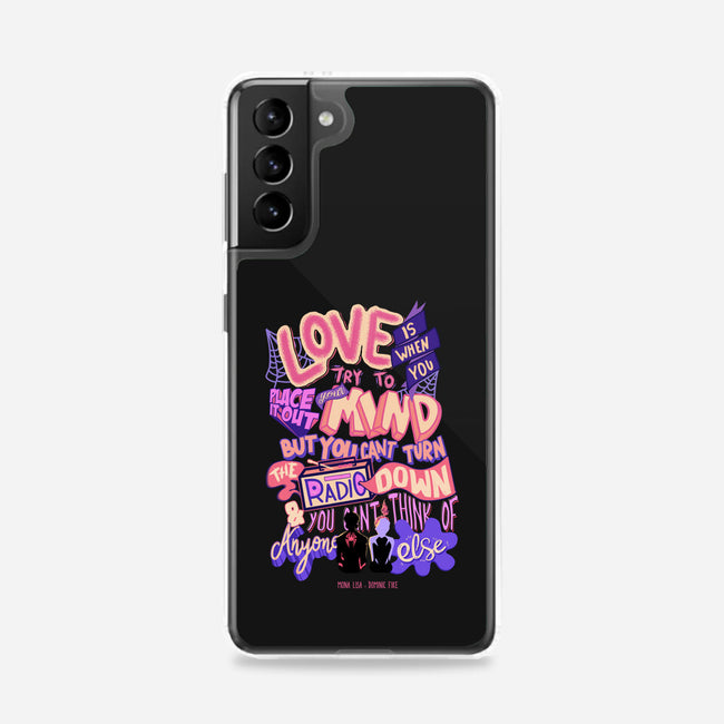 Miles And Gwen-Samsung-Snap-Phone Case-Afire