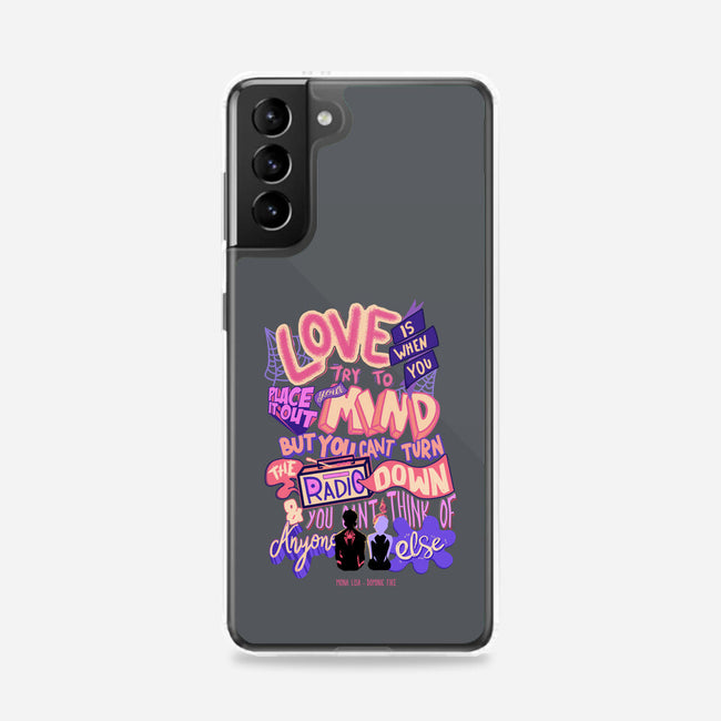 Miles And Gwen-Samsung-Snap-Phone Case-Afire