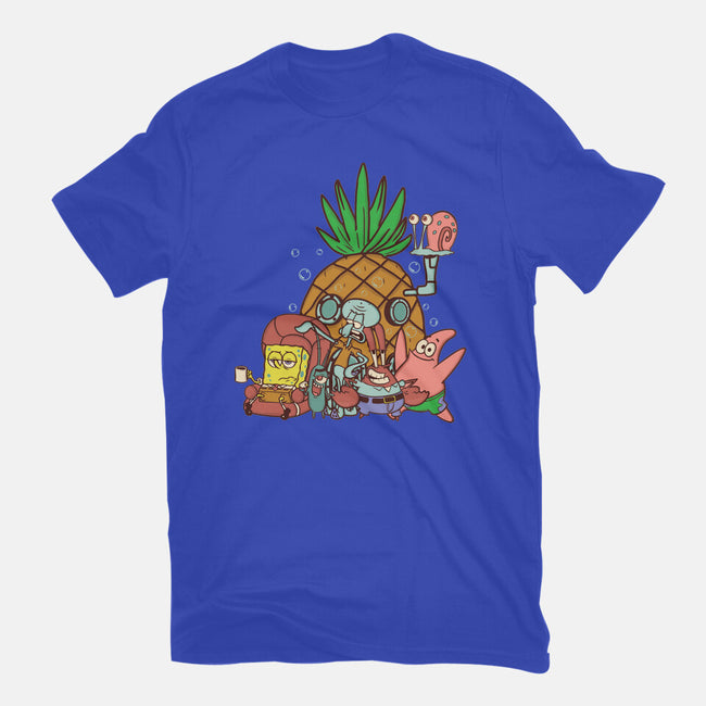 Spongebob's House-Womens-Basic-Tee-turborat14