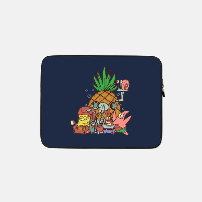 Spongebob's House-None-Zippered-Laptop Sleeve-turborat14