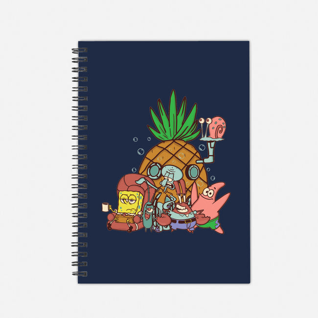 Spongebob's House-None-Dot Grid-Notebook-turborat14
