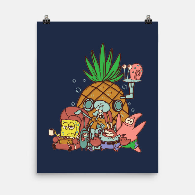 Spongebob's House-None-Matte-Poster-turborat14