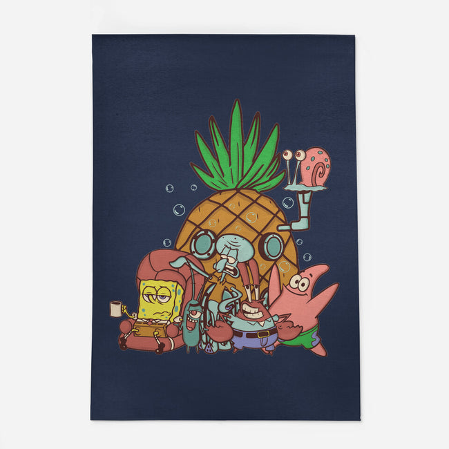 Spongebob's House-None-Outdoor-Rug-turborat14