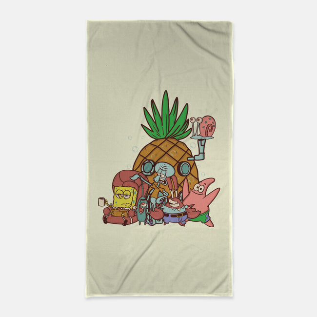 Spongebob's House-None-Beach-Towel-turborat14