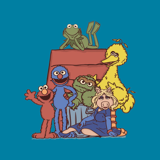 Muppets House-None-Glossy-Sticker-turborat14