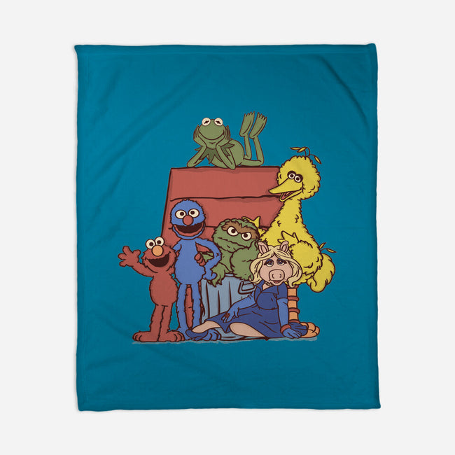 Muppets House-None-Fleece-Blanket-turborat14