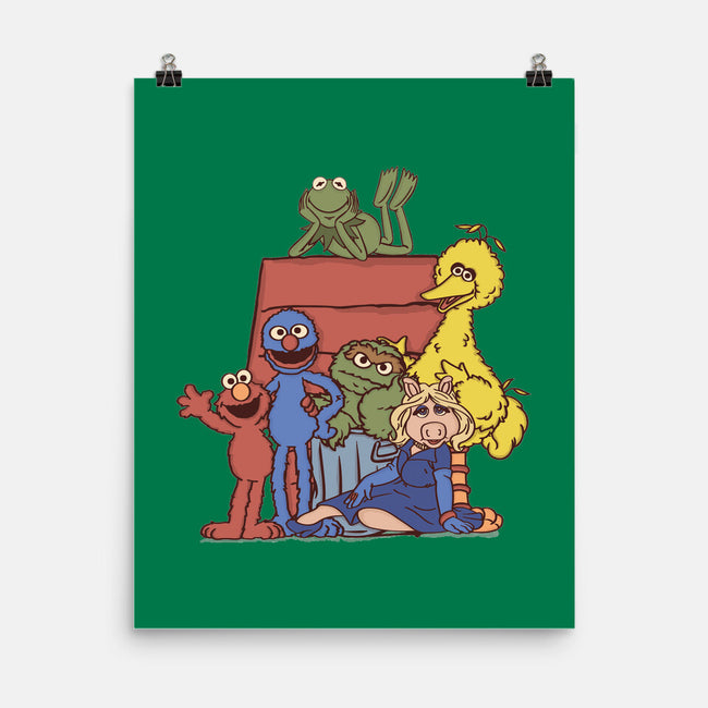 Muppets House-None-Matte-Poster-turborat14