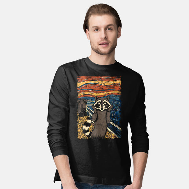 The Scream-Mens-Long Sleeved-Tee-Thiago Correa