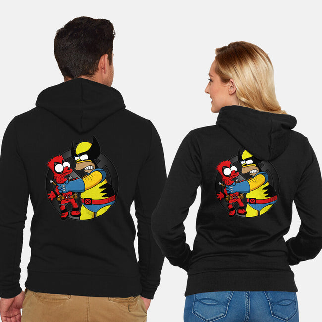 Why You Little Wade-Unisex-Zip-Up-Sweatshirt-Barbadifuoco