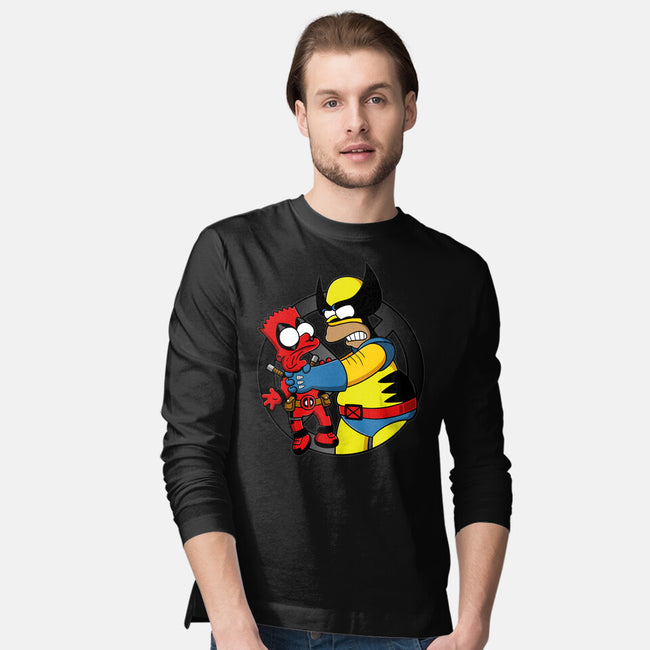 Why You Little Wade-Mens-Long Sleeved-Tee-Barbadifuoco