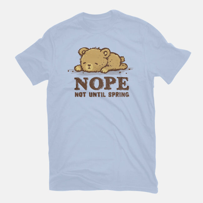 Nope Not Until Spring-Womens-Fitted-Tee-kg07