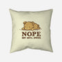 Nope Not Until Spring-None-Non-Removable Cover w Insert-Throw Pillow-kg07