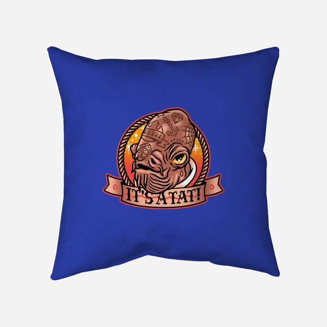It's A Tat-None-Removable Cover-Throw Pillow-Wheels