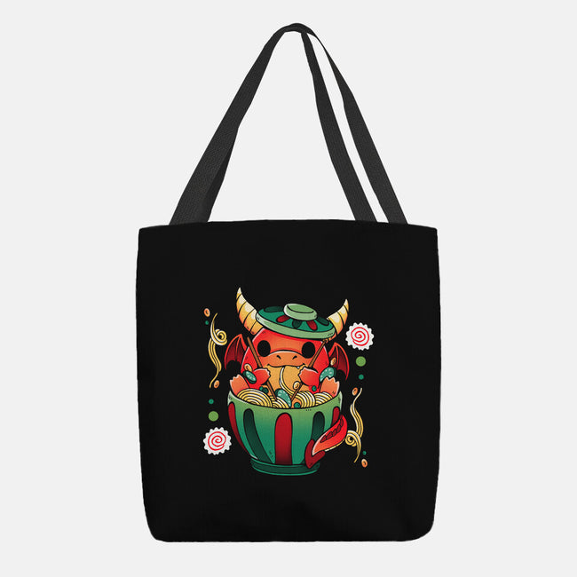 Ramen Noodles Dragon-None-Basic Tote-Bag-Vallina84