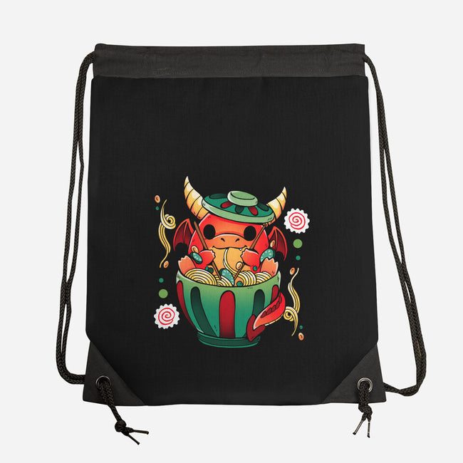 Ramen Noodles Dragon-None-Drawstring-Bag-Vallina84