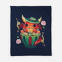 Ramen Noodles Dragon-None-Fleece-Blanket-Vallina84