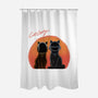 Cat Lucky-None-Polyester-Shower Curtain-rmatix