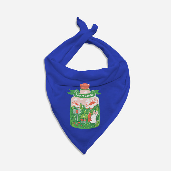 Hoppy Bunny Garden-Cat-Bandana-Pet Collar-tobefonseca