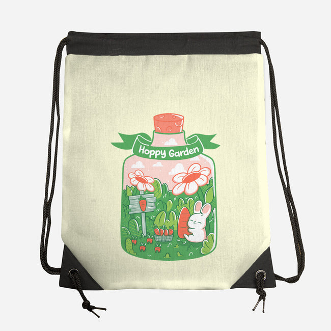 Hoppy Bunny Garden-None-Drawstring-Bag-tobefonseca