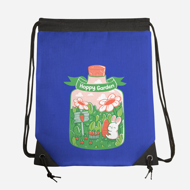 Hoppy Bunny Garden-None-Drawstring-Bag-tobefonseca