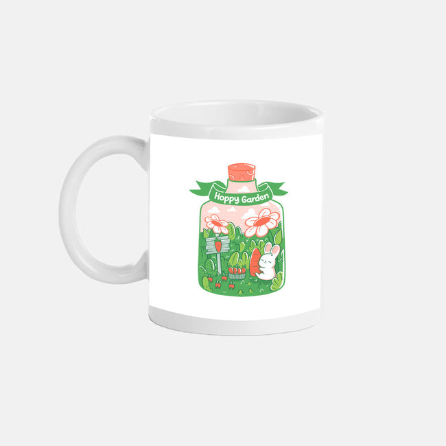 Hoppy Bunny Garden-None-Mug-Drinkware-tobefonseca