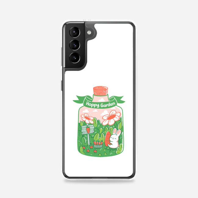 Hoppy Bunny Garden-Samsung-Snap-Phone Case-tobefonseca