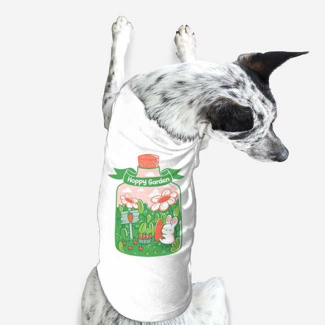 Hoppy Bunny Garden-Dog-Basic-Pet Tank-tobefonseca