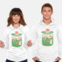 Hoppy Bunny Garden-Unisex-Pullover-Sweatshirt-tobefonseca