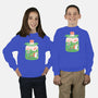 Hoppy Bunny Garden-Youth-Crew Neck-Sweatshirt-tobefonseca