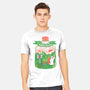 Hoppy Bunny Garden-Mens-Heavyweight-Tee-tobefonseca