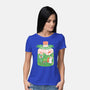 Hoppy Bunny Garden-Womens-Basic-Tee-tobefonseca