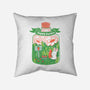 Hoppy Bunny Garden-None-Removable Cover w Insert-Throw Pillow-tobefonseca