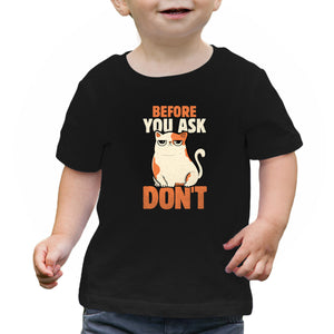 Before You Ask Don't