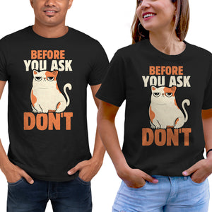 Before You Ask Don't