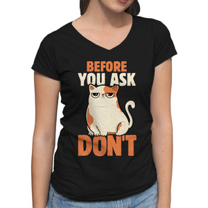 Before You Ask Don't