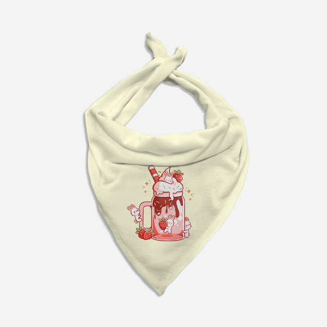 Strawbunny Slush-Dog-Bandana-Pet Collar-tobefonseca