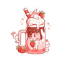 Strawbunny Slush-None-Fleece-Blanket-tobefonseca