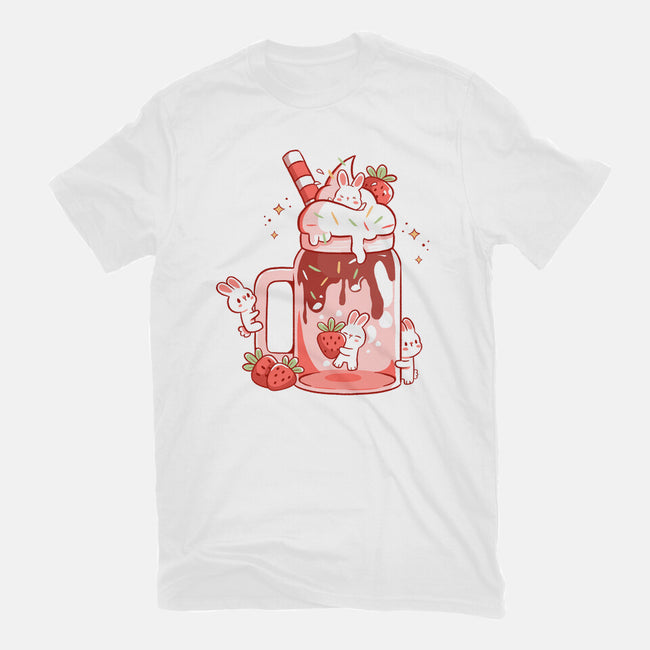 Strawbunny Slush-Womens-Fitted-Tee-tobefonseca