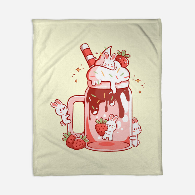 Strawbunny Slush-None-Fleece-Blanket-tobefonseca