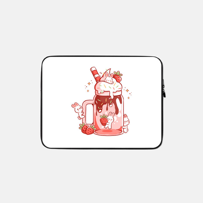 Strawbunny Slush-None-Zippered-Laptop Sleeve-tobefonseca