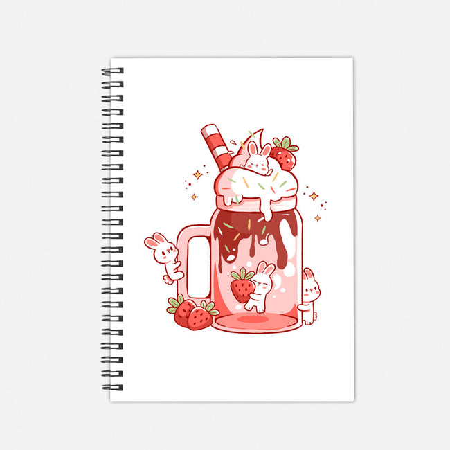 Strawbunny Slush-None-Dot Grid-Notebook-tobefonseca