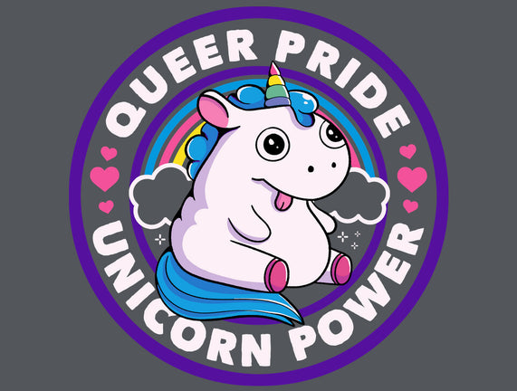 Queer Pride Unicorn Power