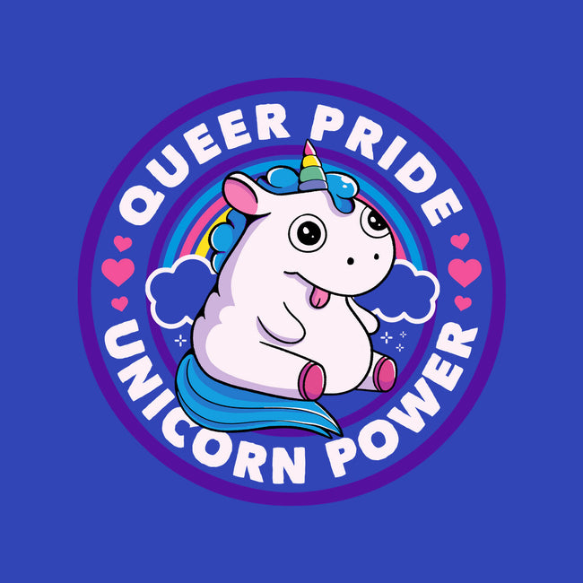 Queer Pride Unicorn Power-Youth-Pullover-Sweatshirt-tobefonseca